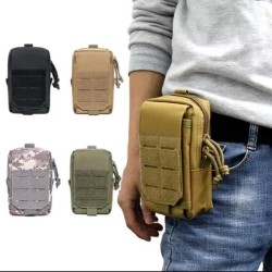 Tactical Phone Pouches Military MOLLE Bag Mobile Phone Holder Waist Belt Bags