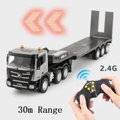 2.4G Wireless Electric Alloy Remote Control Dump Truck with Lights & Sounds