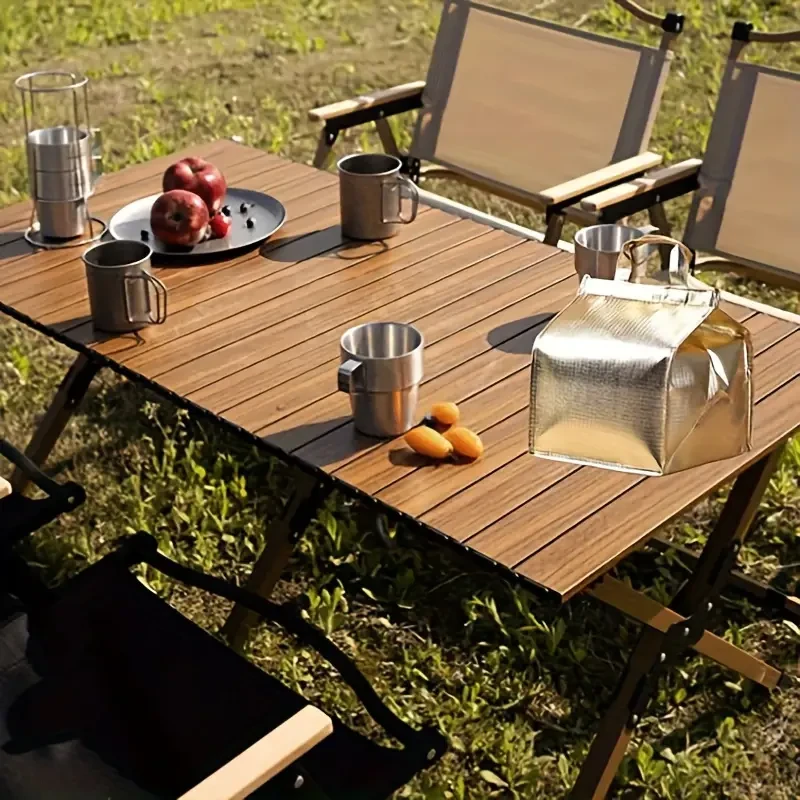 Compact Aluminum Alloy Folding Table