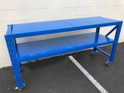 Movable Work Bench / 4 Wheels / 101x200x60CM