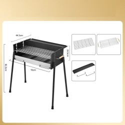 BBQ Grill Roast Stove Barbecue Outdoor 3 Different Temperature