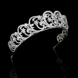 European And American Royal Crown Princess Diana Wedding Crown