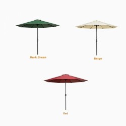 Patio Umbrella 2.7m Patio Garden Sun-Resistant Balcony