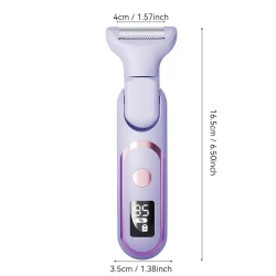 5 in 1 Electric Epilator for Women - USB Rechargeable, Great for Armpits, Bikini Area And Legs