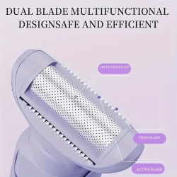 5 in 1 Electric Epilator for Women - USB Rechargeable, Great for Armpits, Bikini Area And Legs