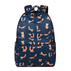 Fox print style backpack