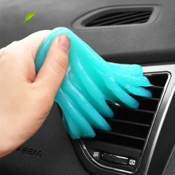 Magic Car Cleaning Gel Slime - Blue, Reusable