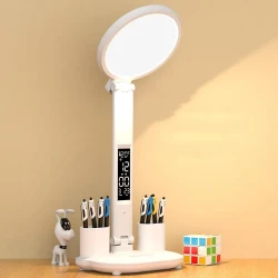 LED Fan Light Foldable Eye Protection Reading Night Light