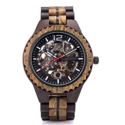 New Mechanical Wooden Watch