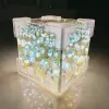 Small Night Light Romantic Gift Mirror Lamp DIY