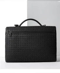 Men's Handbag Business Casual Clamshell Knitting