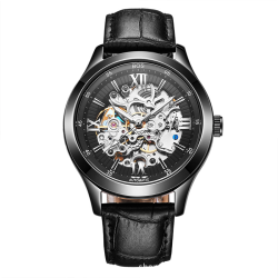 Angela is Brand Men's Automatic Mechanical Watch BOS Hollowed Out One Generation's Explosion of Customized Watches