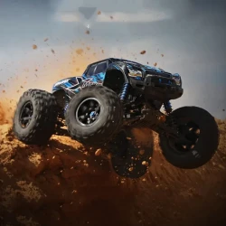 Remote Control Monster Rock Crawler Children's Assembled Unit Blocks On Wheels Toy