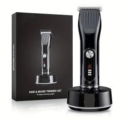 Men's Beard Trimmer Professional Adjustable Precision Trimmer, Hair Clipper, Electric Razor, Men's Beauty Set, Unique Trim Lengths, Anniversary Gifts, Birthday Gifts, Father's Day Gifts