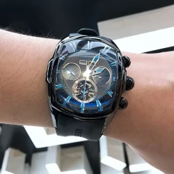 Large Mens Full Automatic Mechanical Wrist Watch