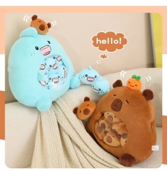 Snack Bag Capabala Doll Decompression Plush Toy Pillow