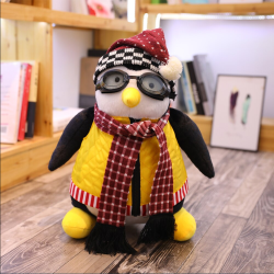 Serious Joey's HUGSY Plush Toys PENGUIN Rachel Stuffed Doll Toys For Children Kids Birthday Christmas Gift 18