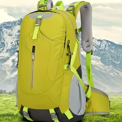 Large Capacity Outdoor Backpack For Sports, Camping, Mountaineering Cycling Training, Hiking Backpack (With Rain Cover)