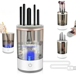 New Automatic Makeup Brush Cleaner, Upgraded 7000RPM Spinner 2024