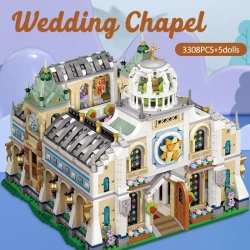 LOZ Blocks Wedding Chapel Assembled Puzzle Toys