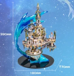 Atlantis 3D Metal Puzzle Three-dimensional Assembly Model