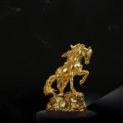 Plating Horse Decoration Resin Crafts