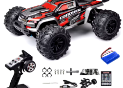 1:16 75KM/H or 50KM/H 4WD RC Car with LED Remote Control Cars High Speed Drift Monster Truck for Kids Vs Wltoys 144001 Toys