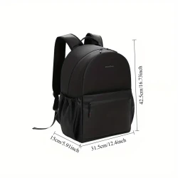 Waterproof & Stain-Resistant Backpack with Trolley Sleeve - Large Capacity