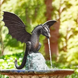 Simulation Flying Dragon Garden Decoration Ornaments