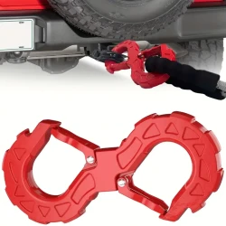 Heavy-Duty Red G80 Alloy Steel S-Shaped Tow Hook