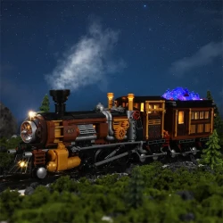 LED Building Block Lighting Educational Toy Model Train