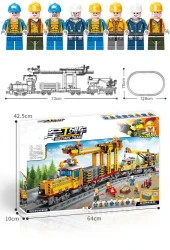 Military Electric Train Track Toy Children's Assembly