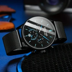 Belushi New Chronograph Luminous Fashion Waterproof Watches