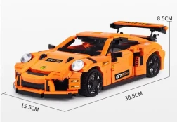 Technology Machinery GT3 Racing Car Sports Car Model Children Assembling Building Blocks Toy