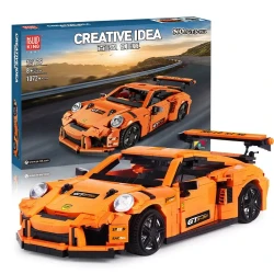 Technology Machinery GT3 Racing Car Sports Car Model Children Assembling Building Blocks Toy