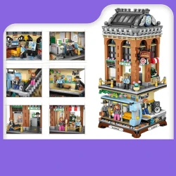 Loz New Subway Station Mini Building Blocks Assembled Educational Toys Adult Puzzle Scene Model 1031