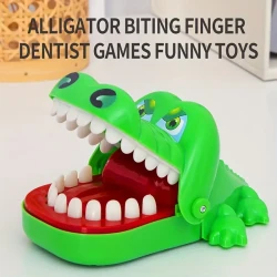 Interactive Crocodile Finger Biting Toy