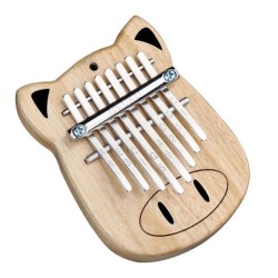 Camphorwood keyboard percussion instrument (Kalimba)