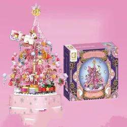 Building Block Senbao Crystal Christmas Tree Assembly