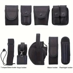 10-in-1 Multi-Functional Safety Gear Set, Nylon Waist Pouch Equipment - Waterproof