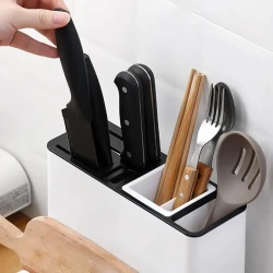 Tableware Storage Holders Kitchen Knife Plastic Storages Racks for Kitchen