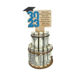 Wooden Graduation Money Clip For Her Graduation Gift Crafts