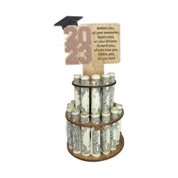 Wooden Graduation Money Clip For Her Graduation Gift Crafts