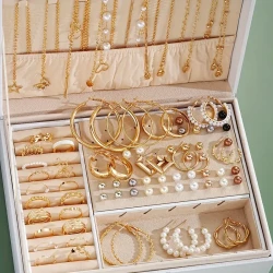 56pcs Chic Jewelry Set