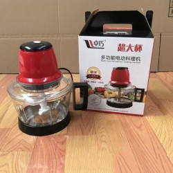 3 Liters Big Cup Electric Vegetable Grinder Meat Grinder Cooking Machine Cooking Machine