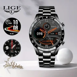 LIGE Smart Watch With Music Control Function