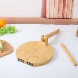 Creative Simple Round Wooden Cake Pressing Machine