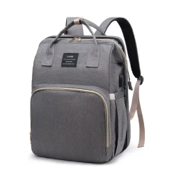 Multifunctional Diaper Backpack with Changing Station