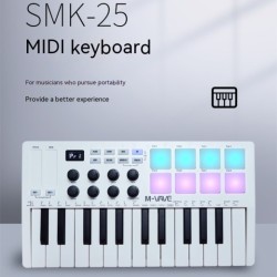 Portable MIDI Keyboard Controller