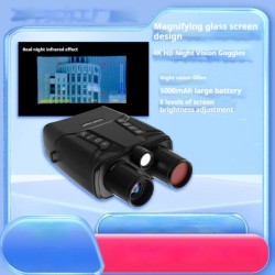 4K Infrared Digital Night Vision Camera Large Screen Visual Backlight Button